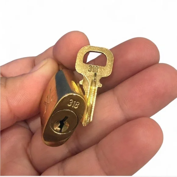 Louis Vuitton Gold Lock and Key Set - Picture 3 of 4